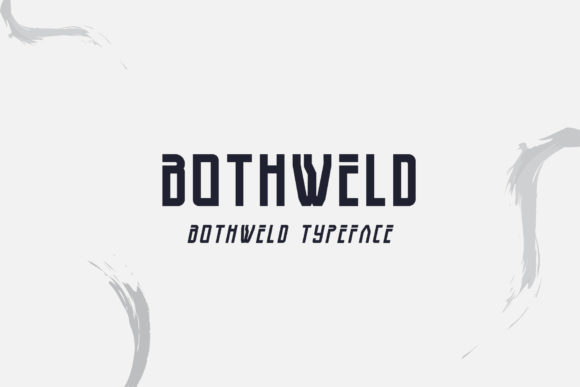 Bothweld: A Modern Display Font for Editorial Elegance