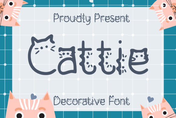 Cattie Font Adds Whiskers to Your Creative Projects