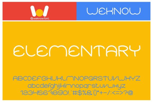 Elementary Font: A Polished Touch for Your Brand