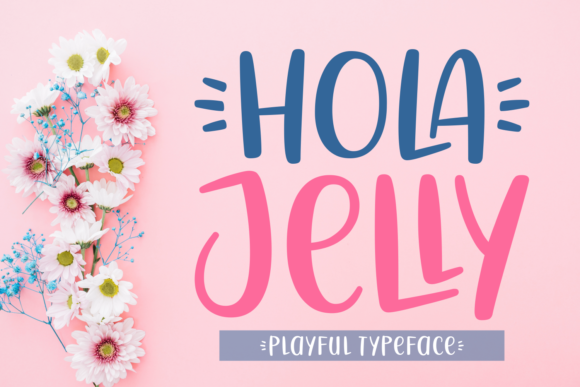 Hola Jelly Font for Creative Projects