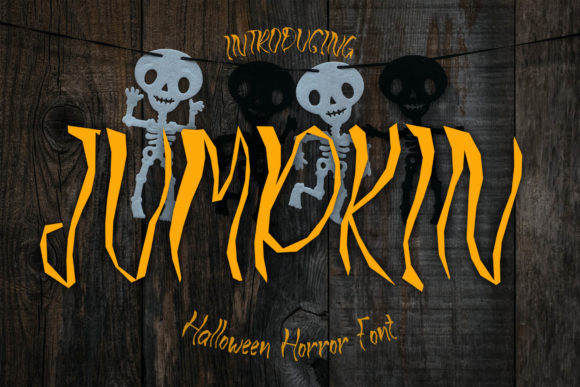 Jumpkin Font for Spooky and Creative Branding
