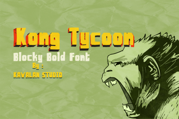 Kong Tycoon Font Review for Editorial Design