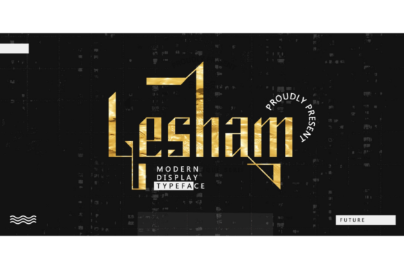 Lesham Display Font: A Bold Choice for Editorial Design