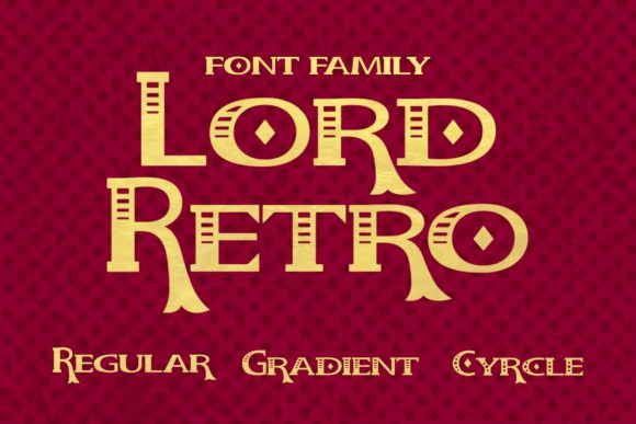 Lord Retro Font for Bold Design