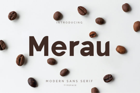 Merau: A Cool Display Font for Editorial Design