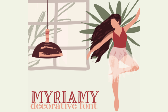 Myriamy Font for Creative Projects