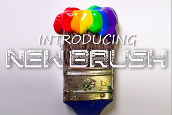 New Brush Display Font for Creative Branding Projects