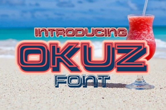 Okuz: Bold Display Font for Impactful Campaigns