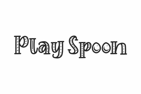 Play Spoon Font: A Playful Typeface for Engaging Editorial Design