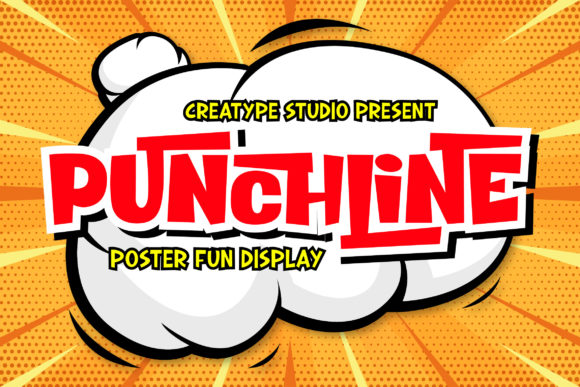 Punchline Font for Playful Branding and Creative Displays