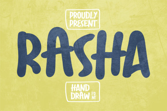 Rasha Font for Bold Web Typography and Branding