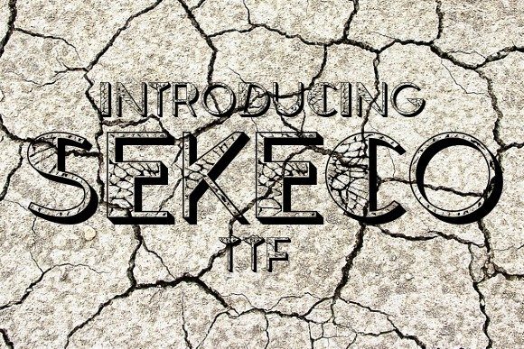 Sekeco Font: A Display Typeface for Bold Digital Designs