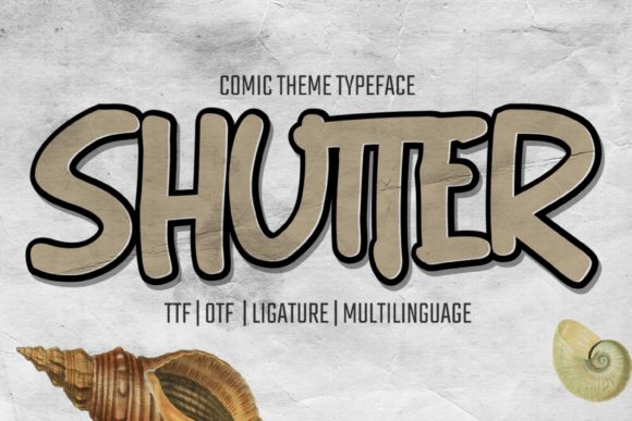 Shutter Font: A Typography Game-Changer for Your Brand