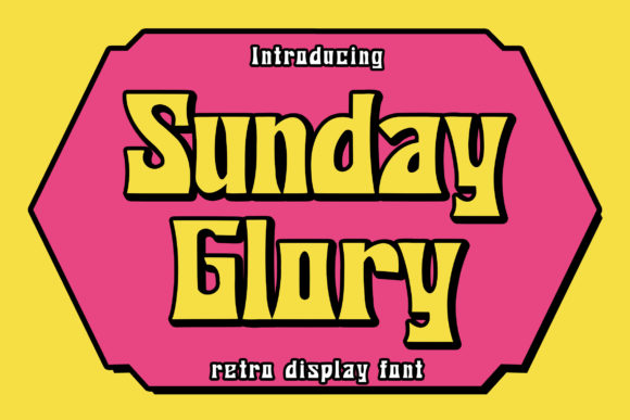 Sunday Glory Font for Handmade and Branding Projects