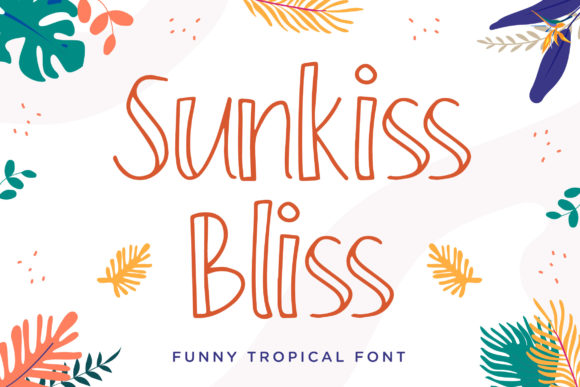 Sunkiss Bliss Font for Summer-Themed Branding and Marketing