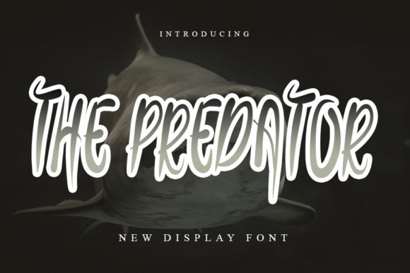 The Predator Font: A Quirky Display Typeface for Bold Branding
